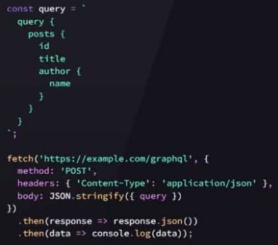 GraphQL API JS Sample